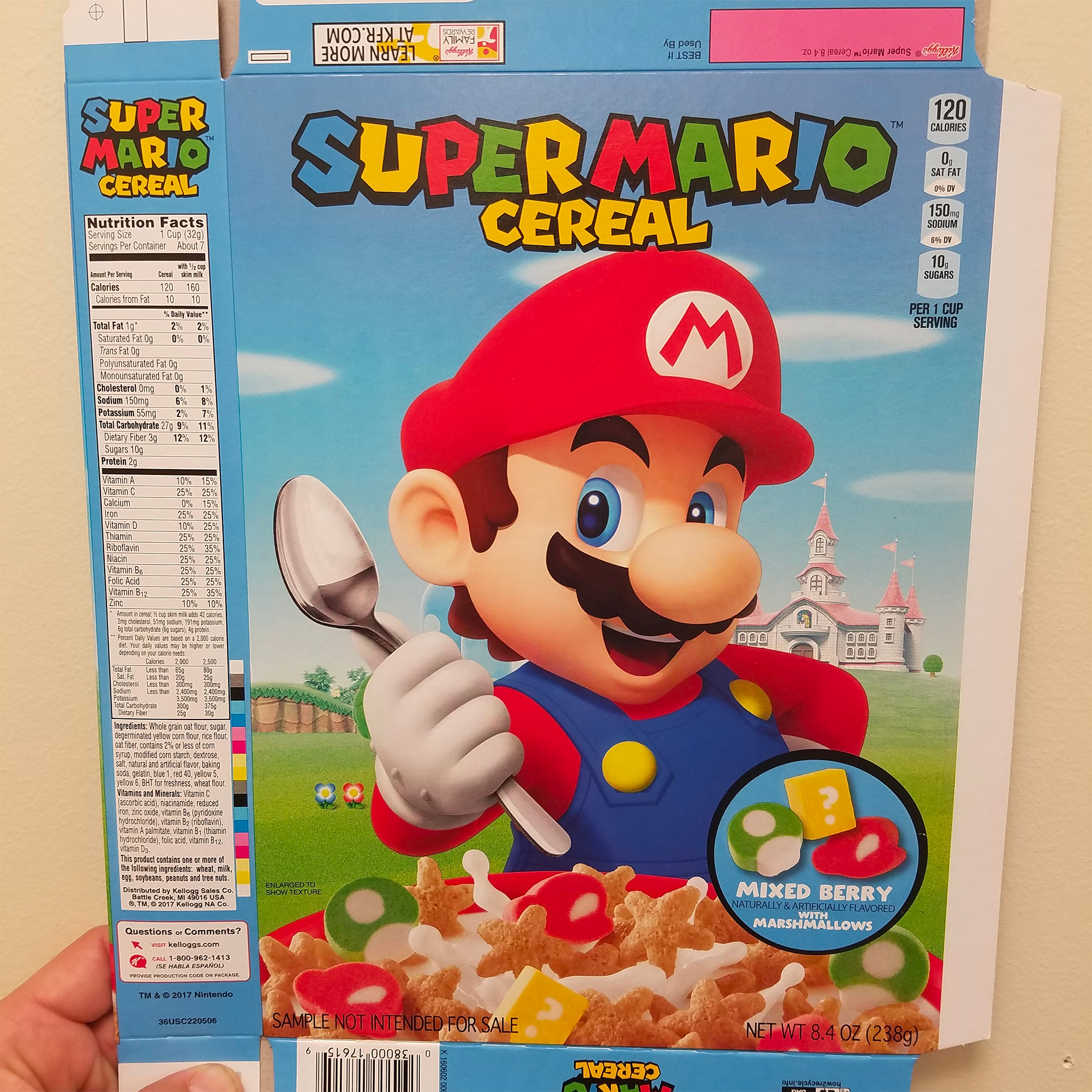 Amiibo-less Super Mario Cereal is Hitting Store Shelves | Cat with Monocle