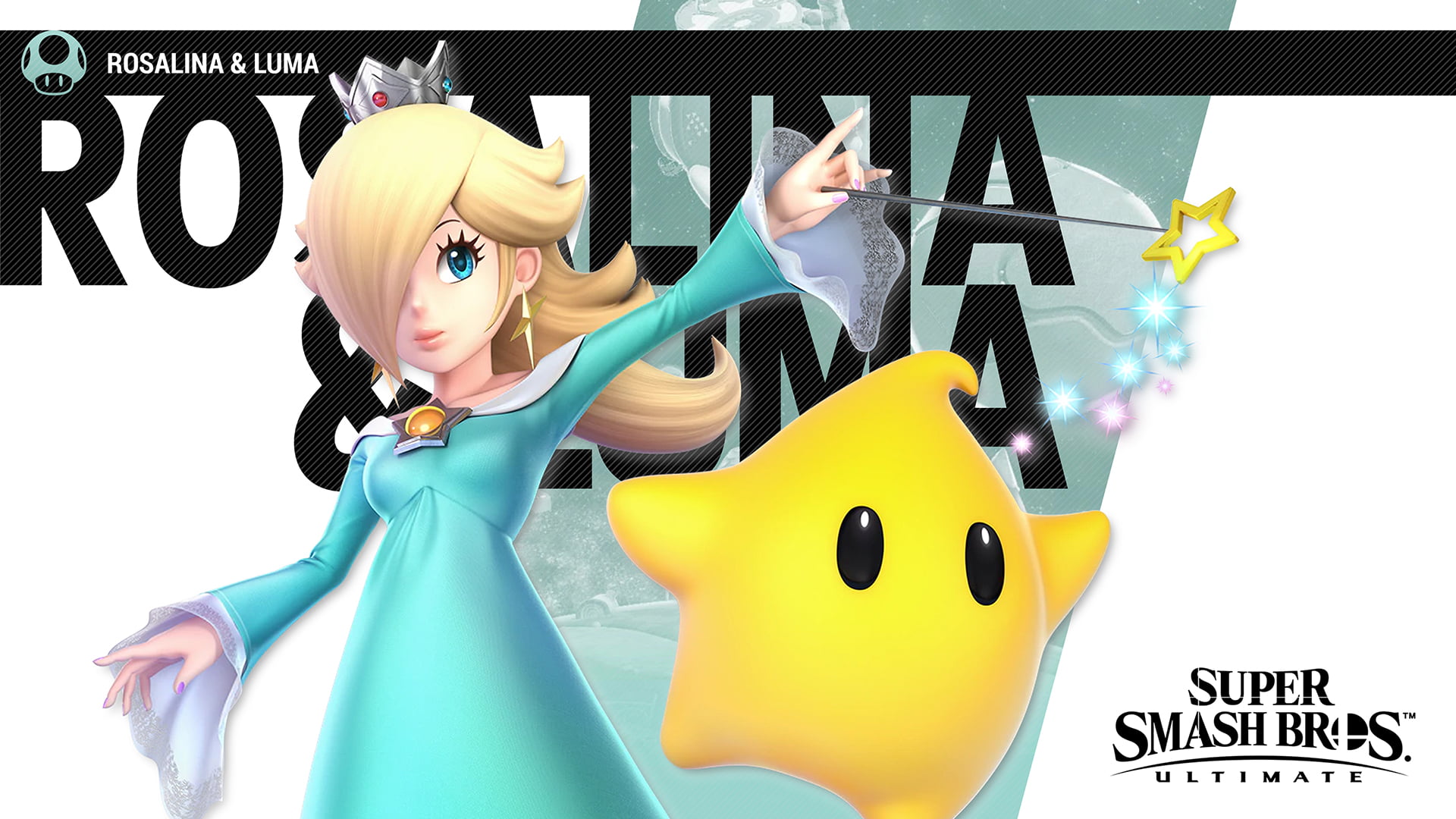 Ssbu 48 Rosalina And Luma 1920x1080 Cat With Monocle