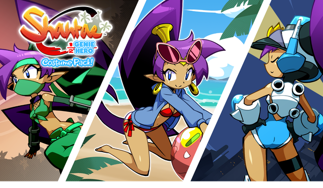 Shantae Costume Pack