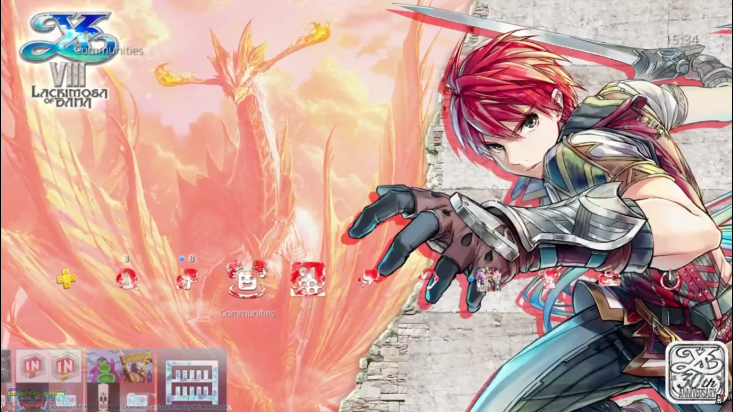 Ys VIII Dynamic Theme