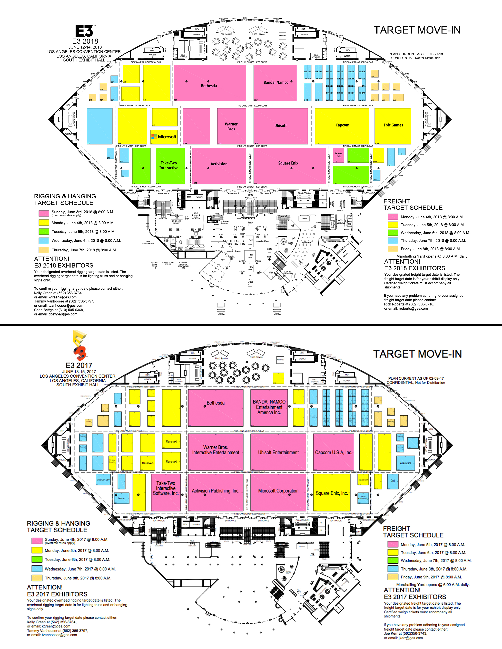 e3 2018 Floor Plans Are Here Cat with Monocle
