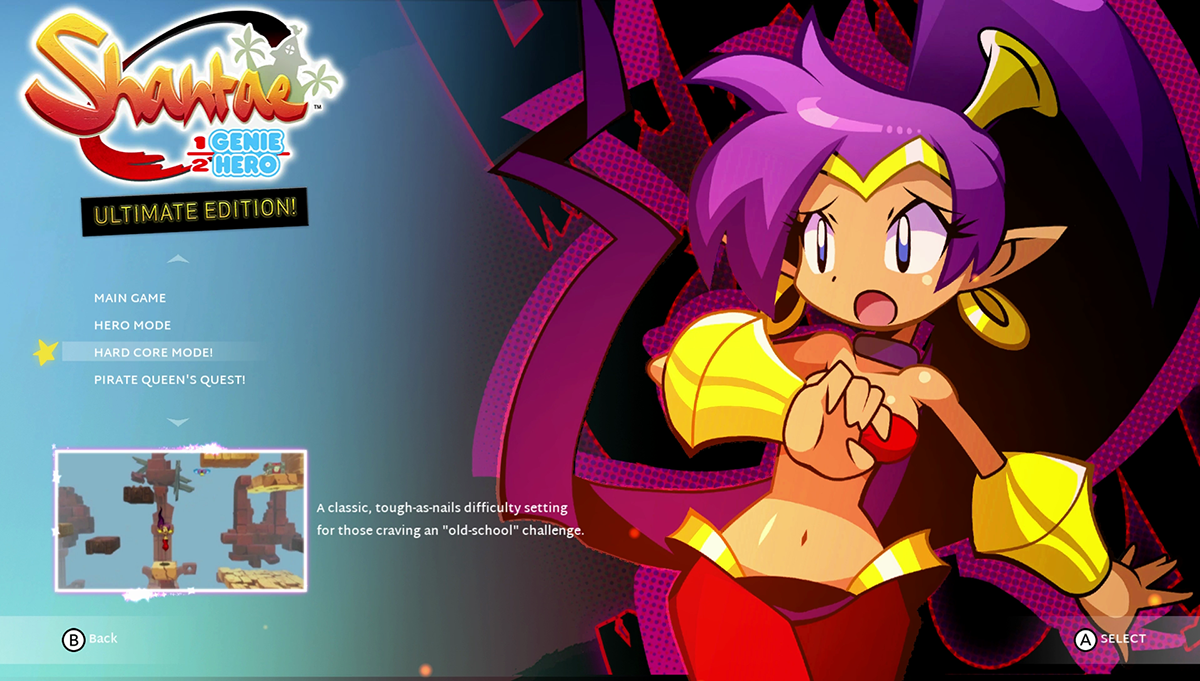 Shantae Half Genie Hero Ultimate Edition Review Cat With Monocle 9175