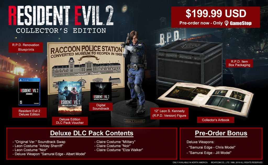 Resident Evil 2 Collector's Edition