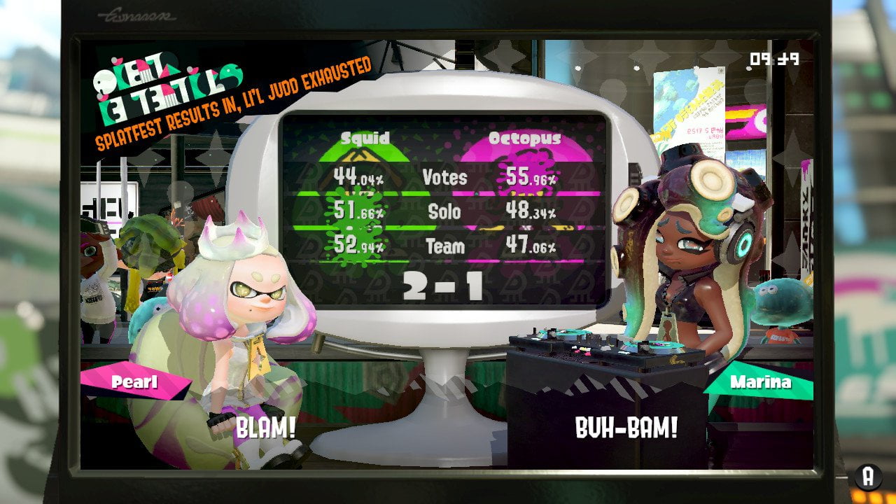 Squidfest Results