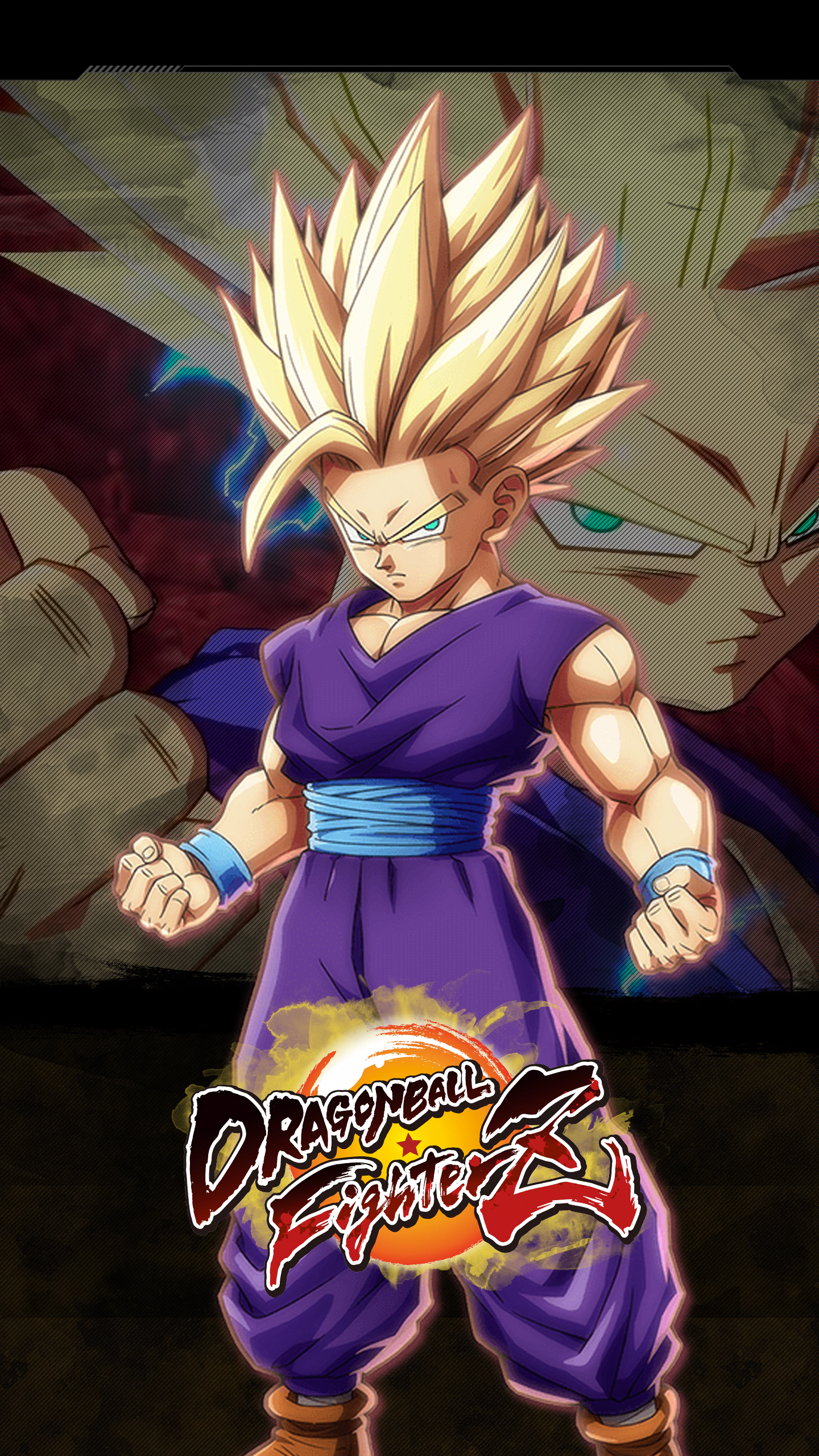 Dragon Ball Fighterz Gohan Teen Wallpapers Cat With Monocle