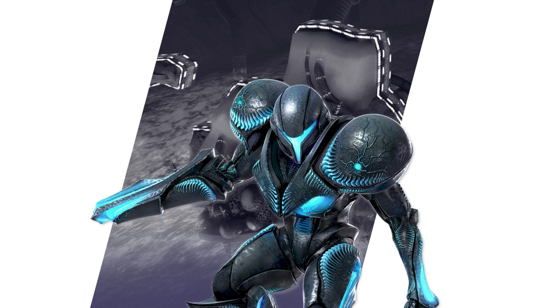 Super Smash Bros Ultimate Zero Suit Samus Wallpapers - Cat with Monocle