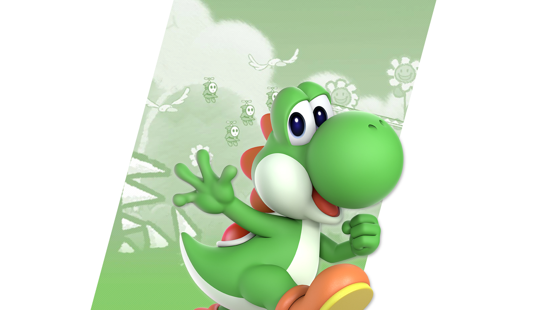 Super Smash Bros Ultimate Yoshi Wallpapers Cat With Monocle