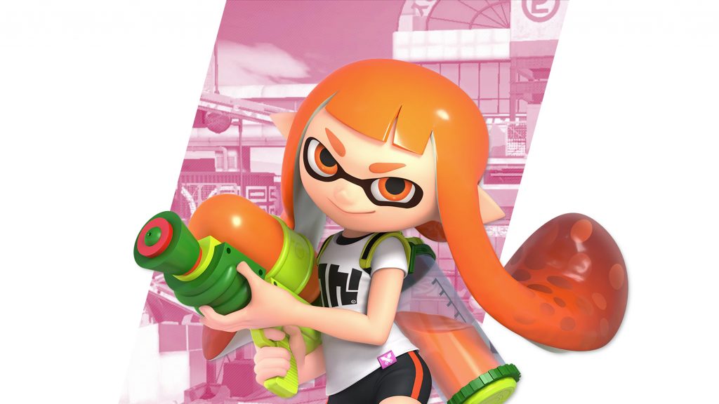 Ssb4 Inkling Super Smash Bros Ultimate Inkling Boy Wallpapers - Cat with Monocle