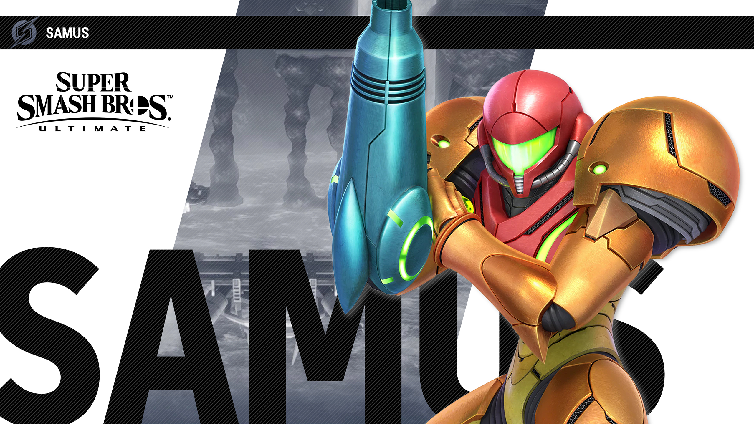 Super Smash Bros Ultimate Samus Wallpapers | Cat with Monocle