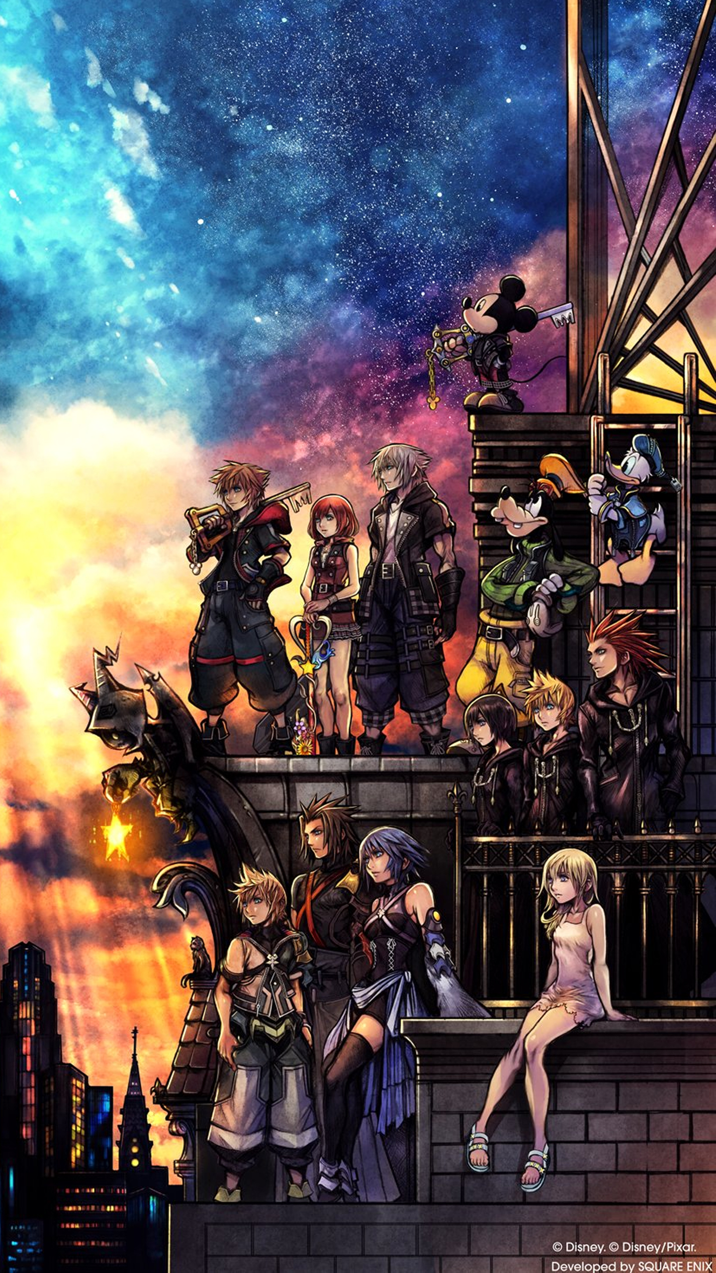 Kingdom Hearts III Wallpaper - Cover Art Wallpaper | Cat