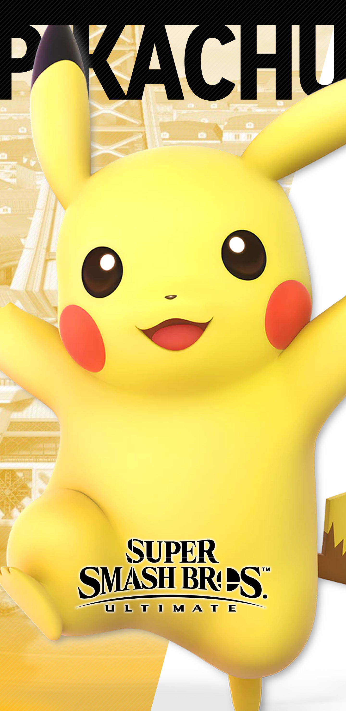 Super Smash Bros Ultimate Pikachu Wallpapers | Cat with Monocle