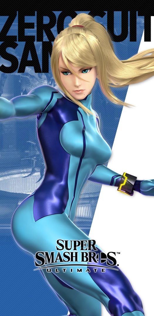 ssbu-29-zero_suit_samus-1440x2960 | Cat with Monocle