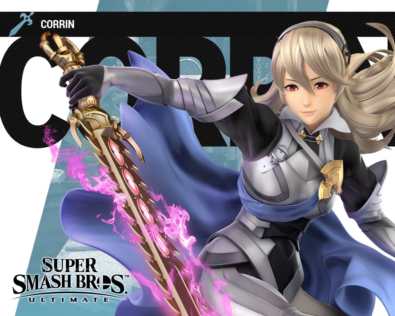 Super Smash Bros Ultimate Female Corrin Wallpapers | Cat with Monocle