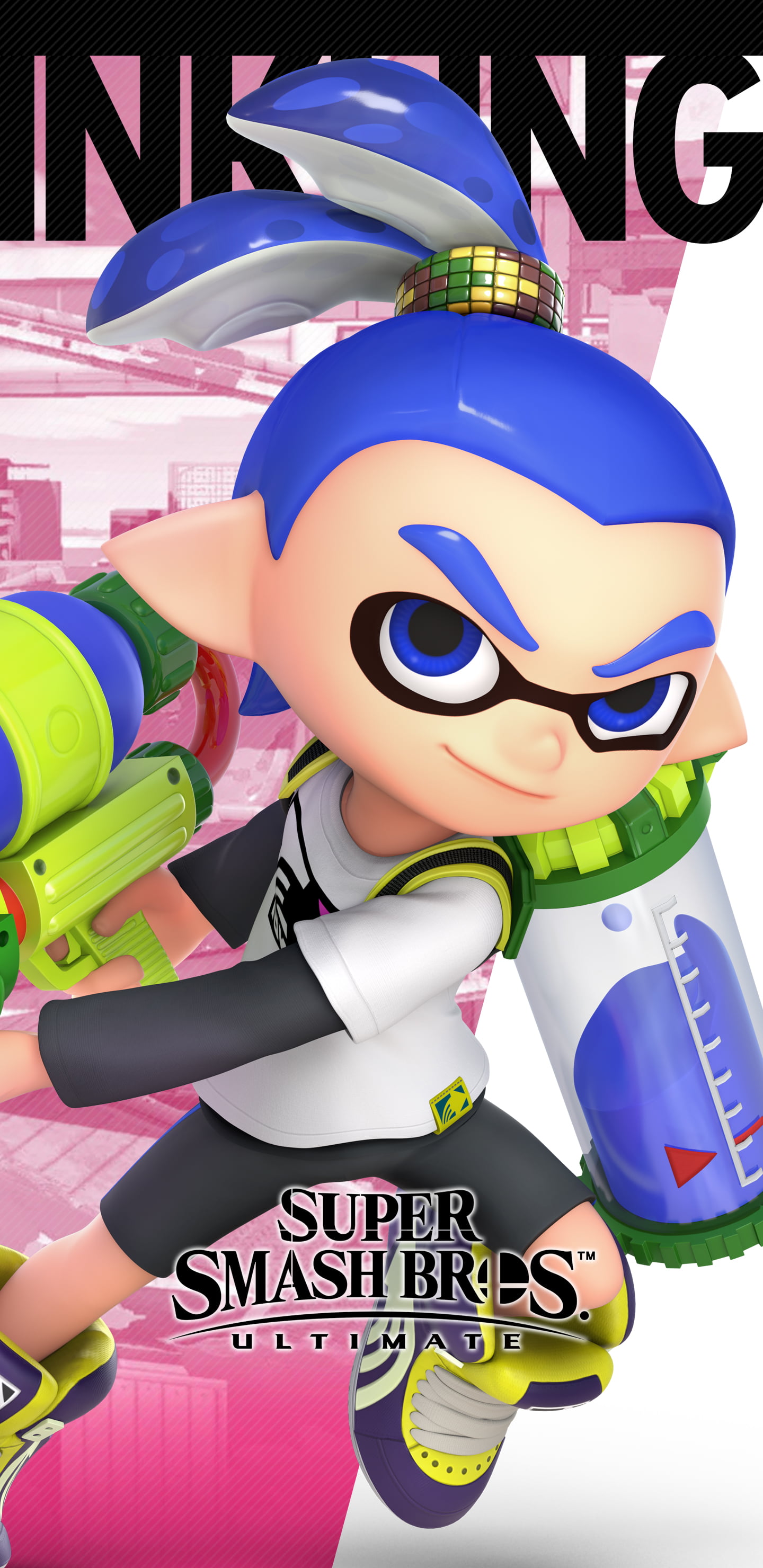 super smash bros inkling