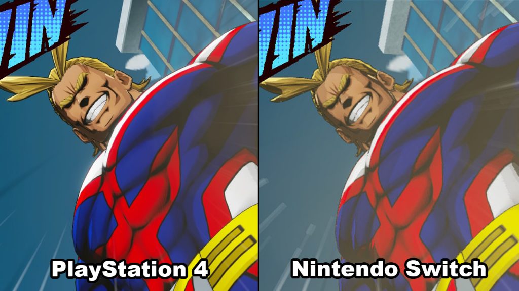 My Hero One’s Justice - PS4 vs Switch Comparison