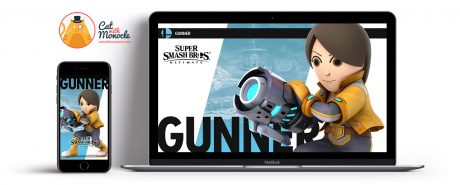 Super Smash Bros Ultimate Gunner Wallpapers - Cat with Monocle