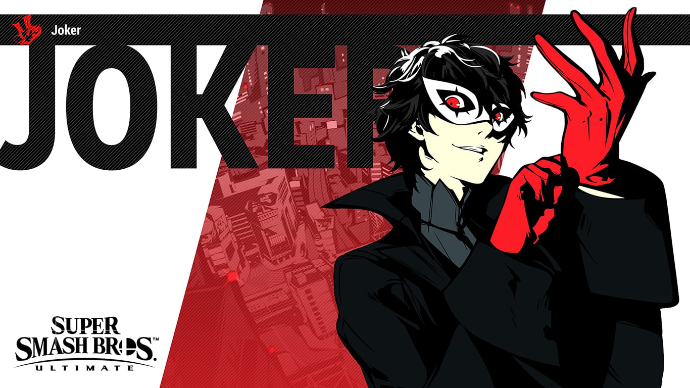 Super Smash Bros Ultimate Joker Wallpapers (Unofficial) - Cat with Monocle