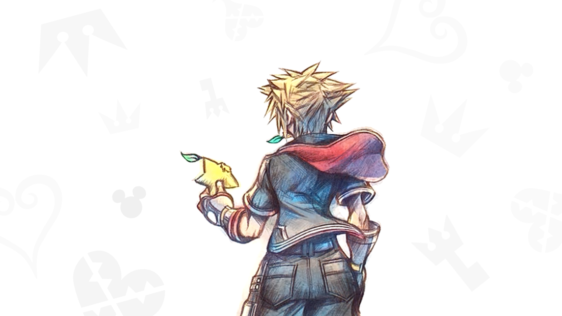 kingdom hearts hd phone wallpaper menu