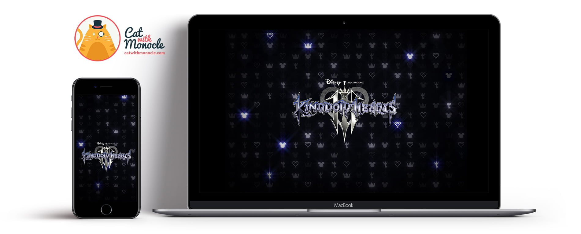 Kingdom Hearts III Pattern 1 Wallpaper