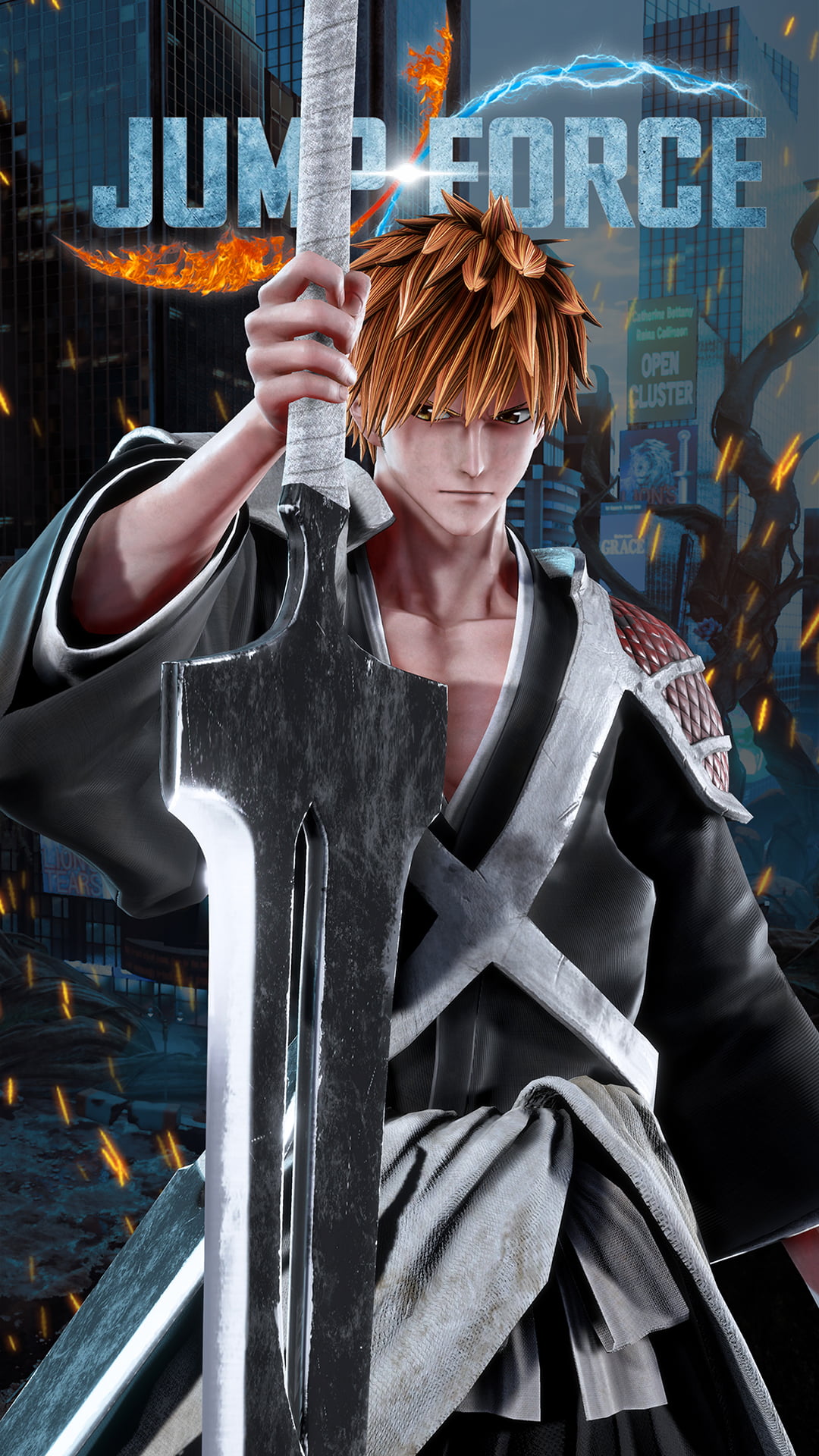 Jump Force Ichigo Wallpapers | Cat with Monocle