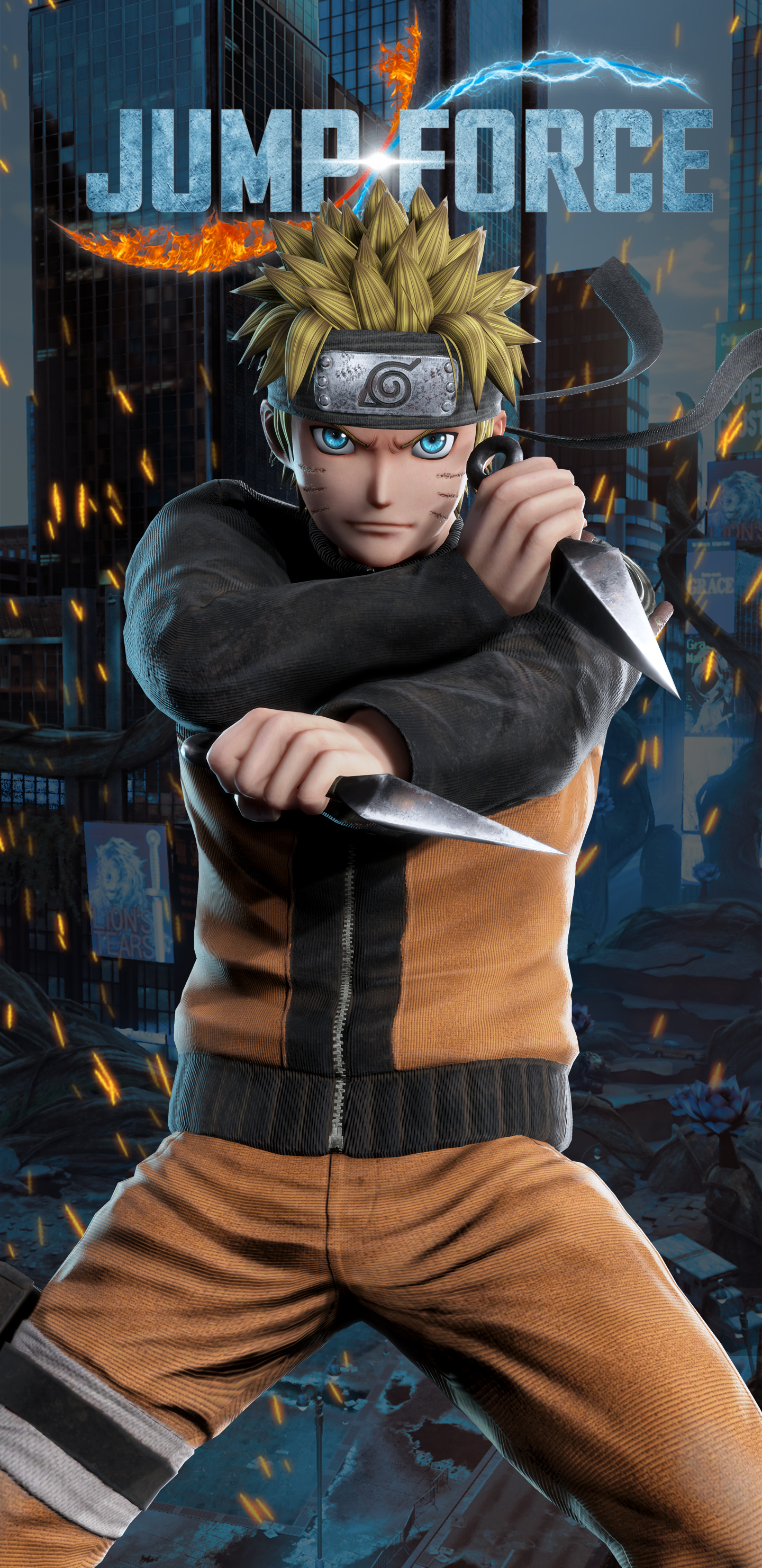Jump Force Naruto Wallpapers Cat With Monocle