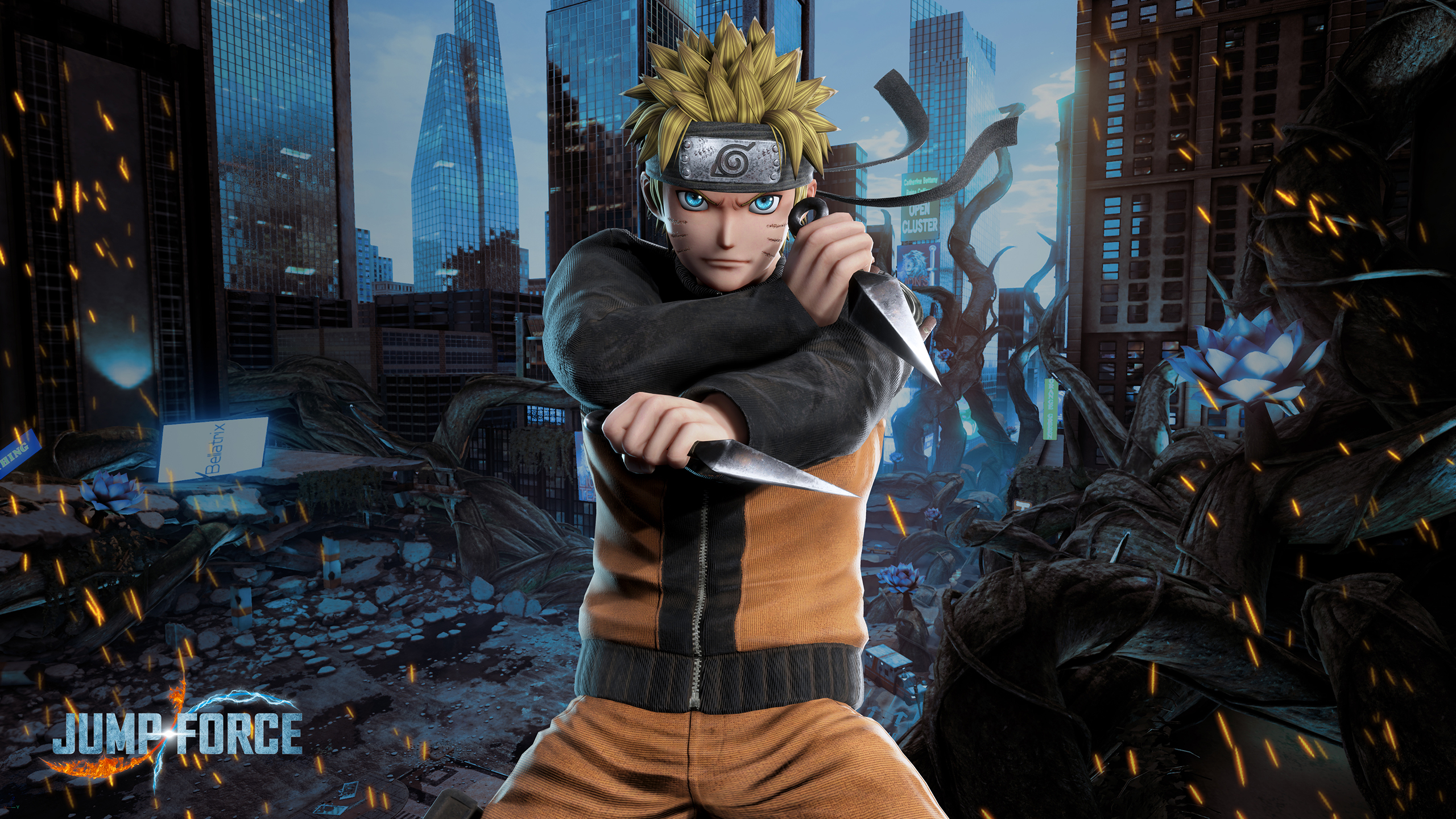 Jump Force Naruto Wallpapers | Cat with Monocle