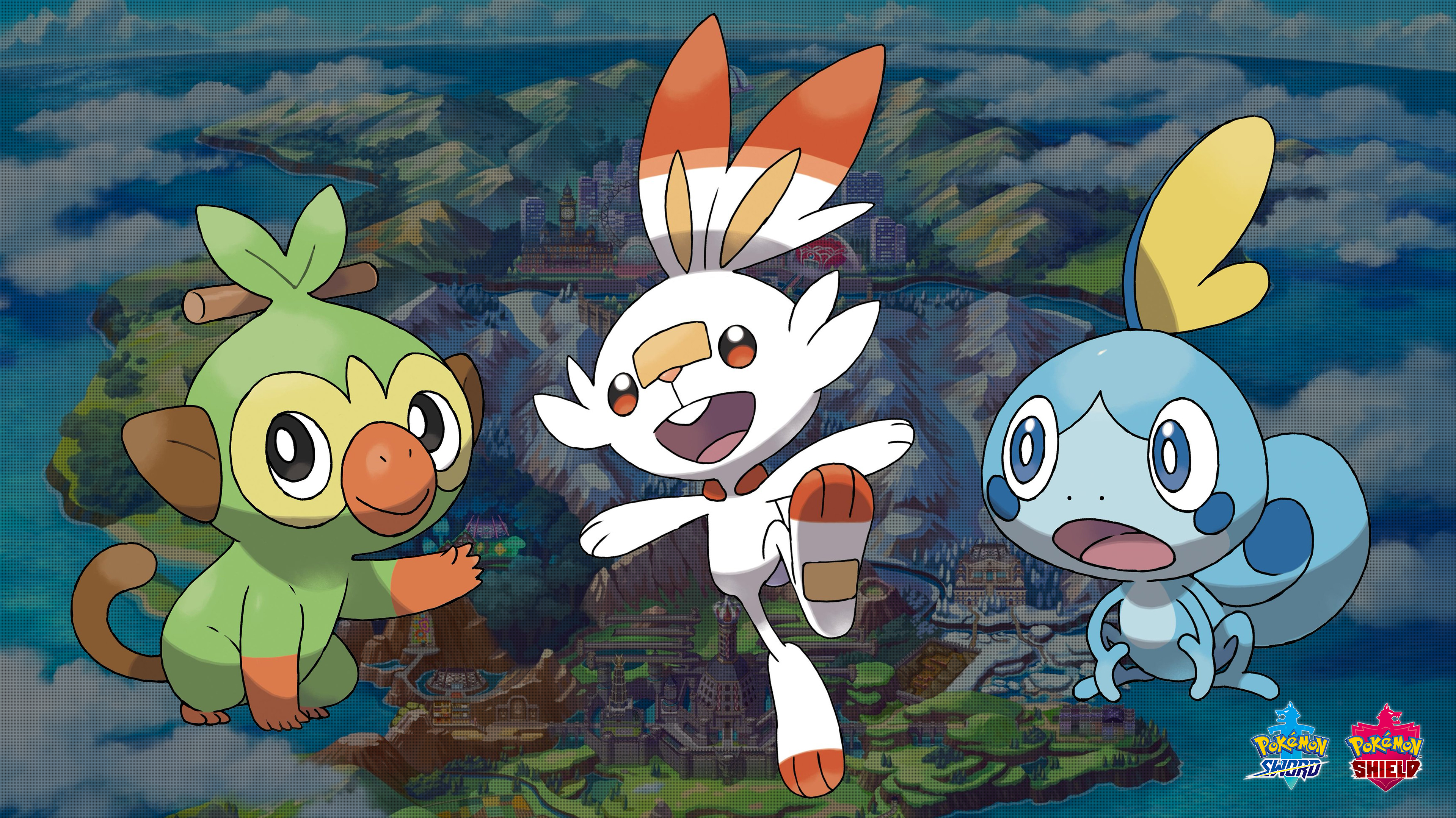 Pokemon Sword and Shield Starters Wallpapers - Cat with Monocle