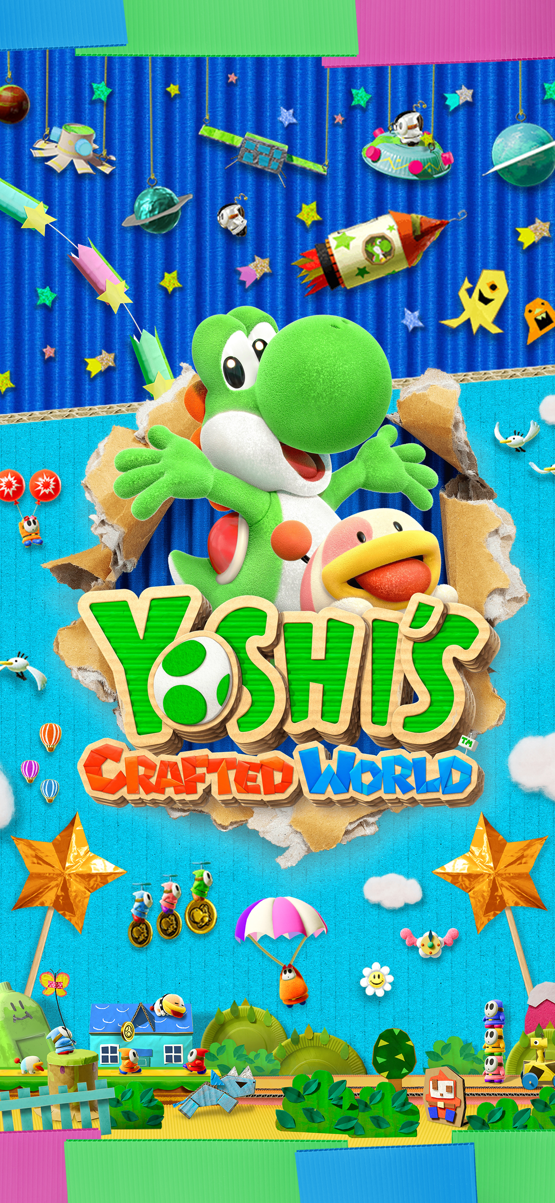 Yoshi S Crafted World Cover Wallpaper Cat With Monocle
