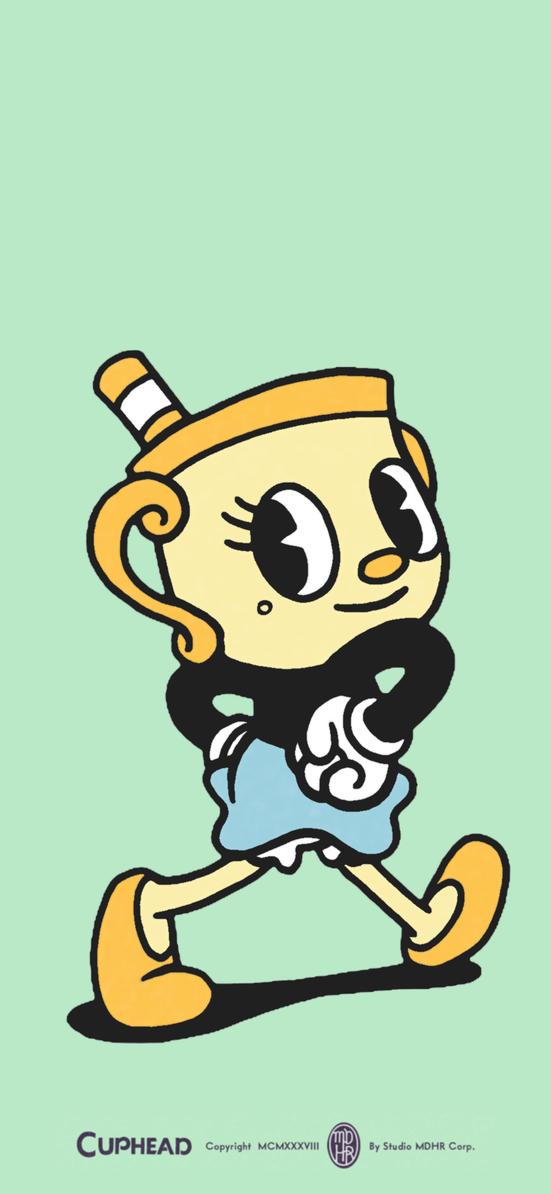 Cuphead Ms Chalice Wallpaper Cat With Monocle