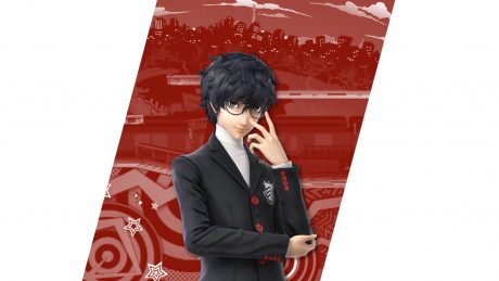 Persona 5 Royal Artwork Wallpaper | Cat with Monocle