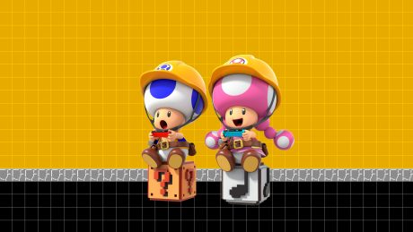 Super Mario Maker 2 - Toad and Toadette