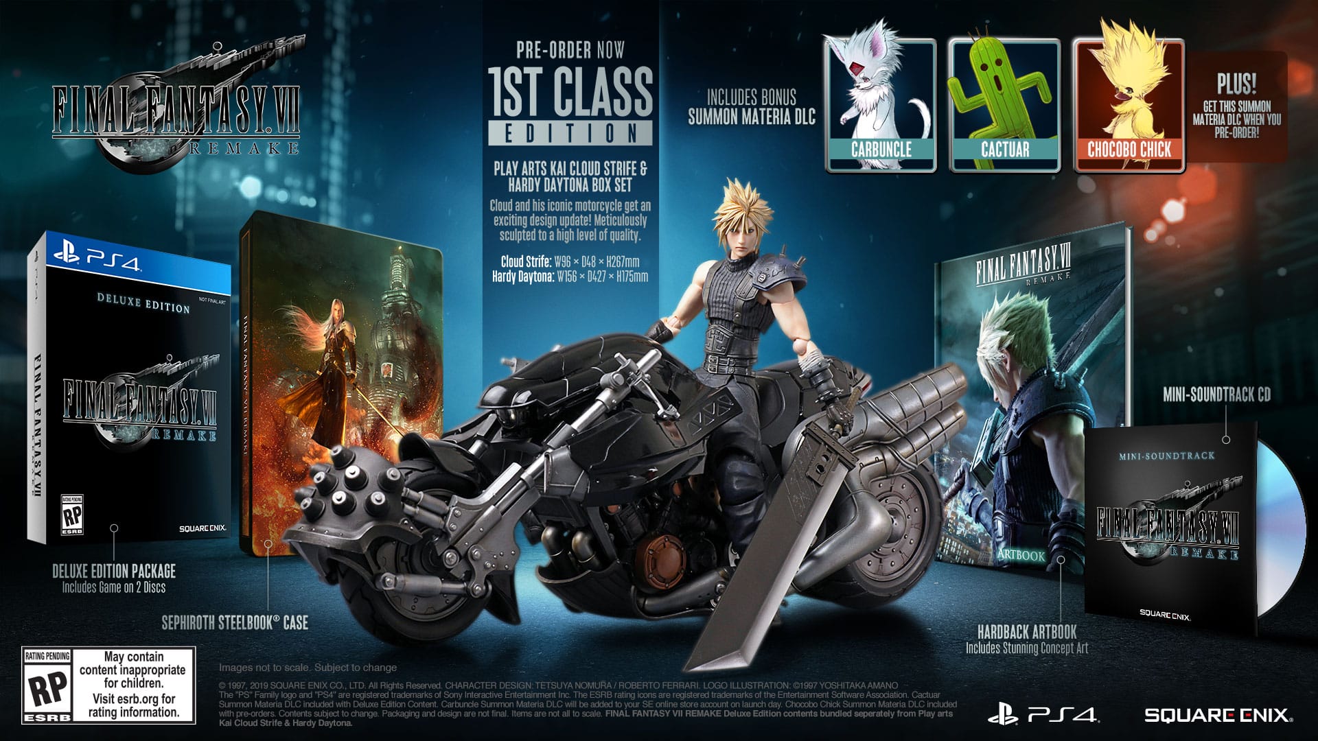 Final Fantasy VII Remake - 1st Class Edition