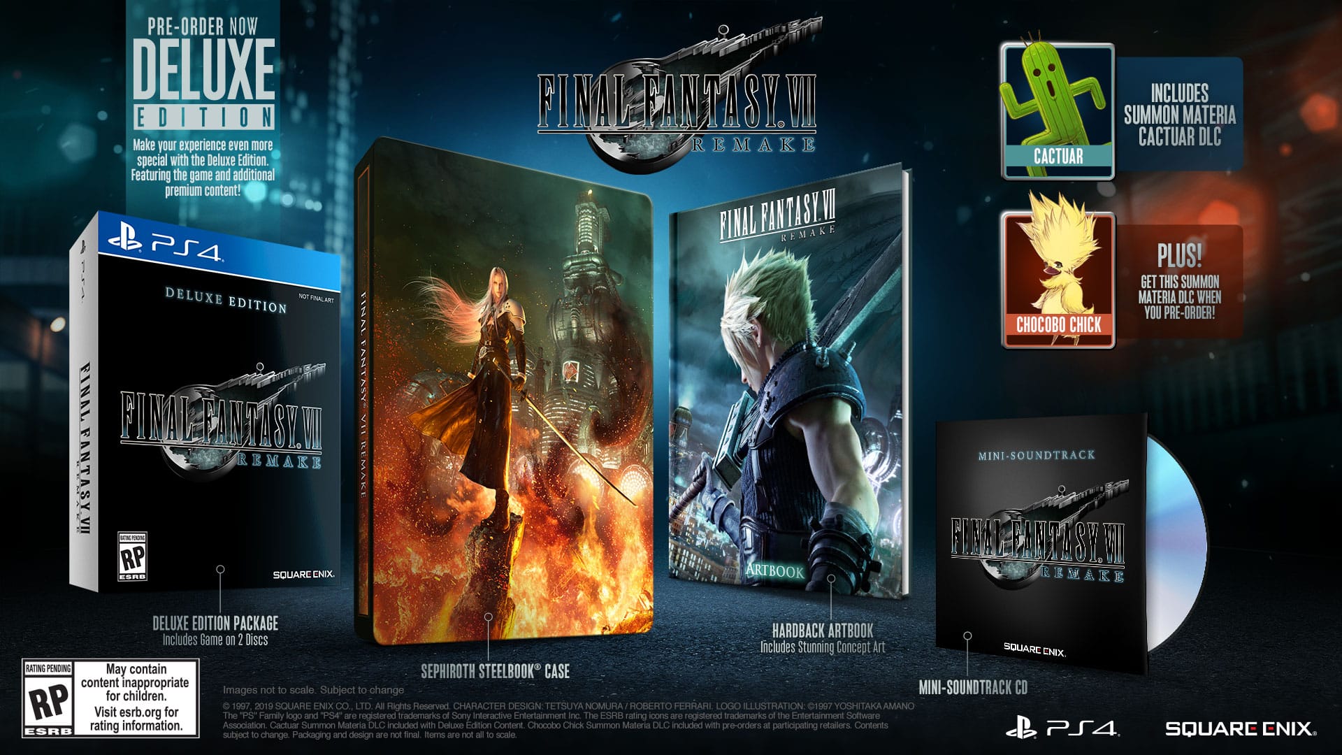 Final Fantasy VII Remake - Deluxe Edition