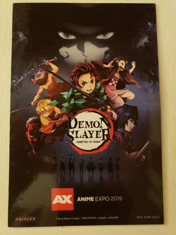Anime Expo 2019 - Demon Slayer Special Event - Magnet Swag