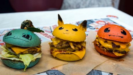 Pokemon-Themed Burgers