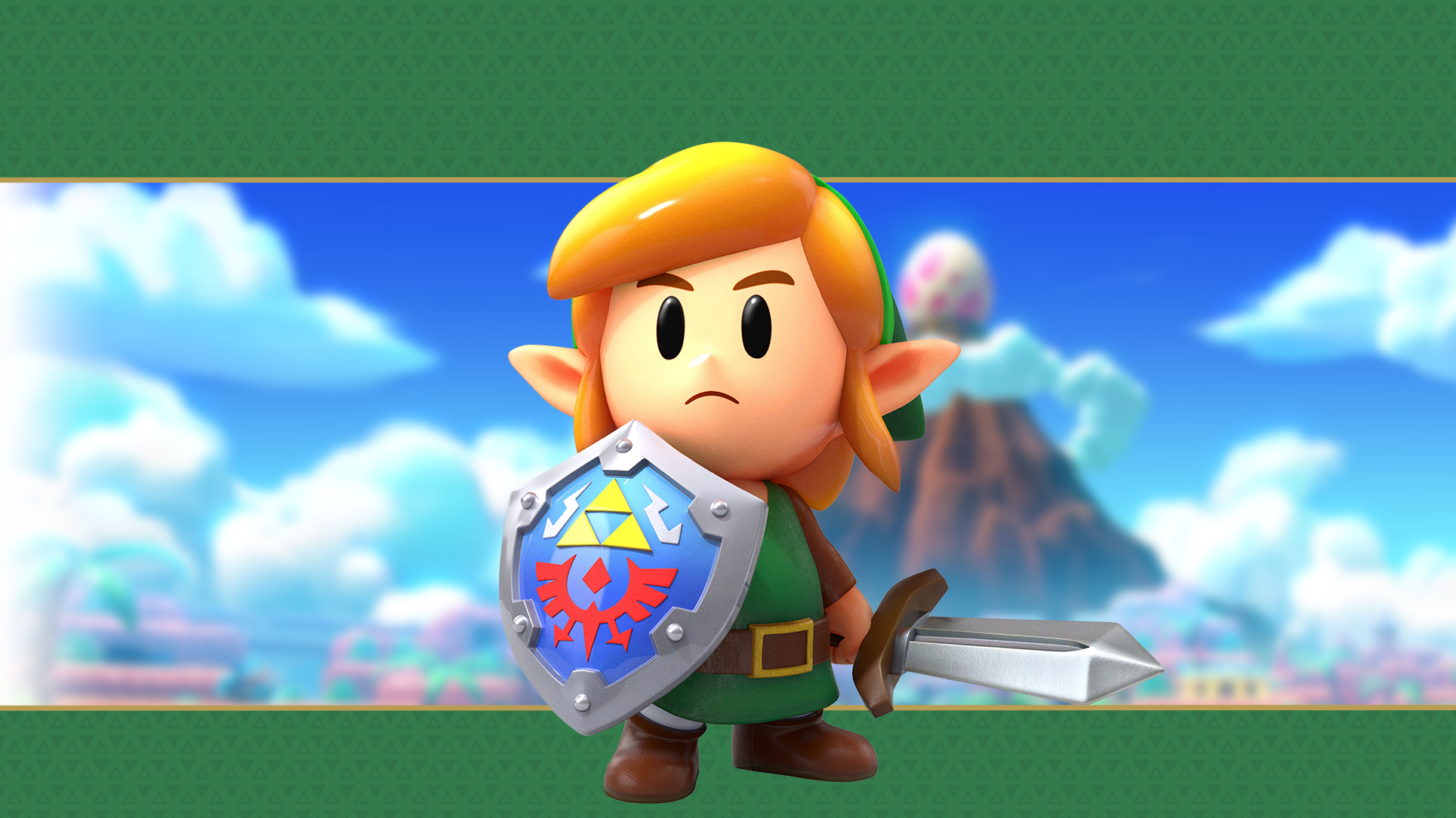 The Legend of Zelda Link's Awakening Link wallpaper is ready to re...