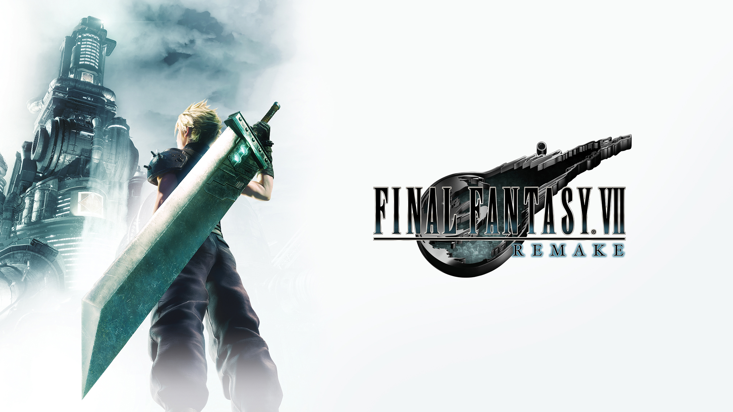 Final Fantasy VII Remake Cover Wallpaper   Cat With Monocle