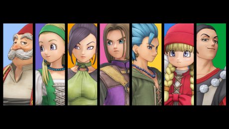 Dragon Quest XI Characters Version 3 Wallpaper