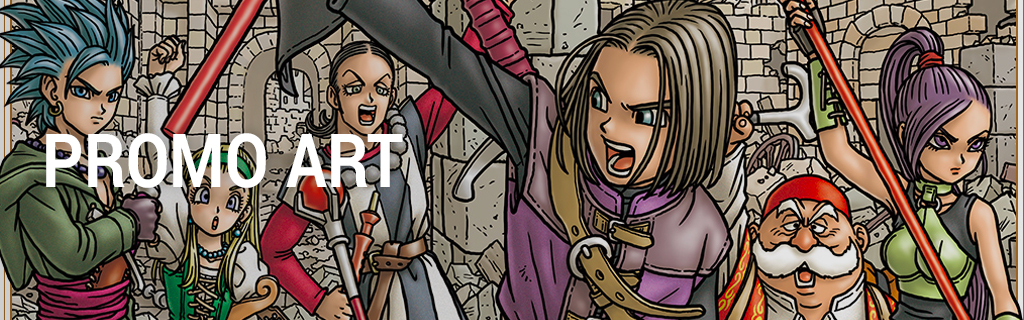 Dragon Quest XI Promo Art Wallpaper