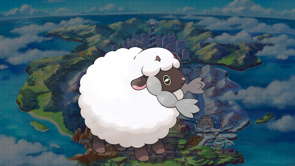 Pokemon Sword And Shield Wooloo Wallpapers Cat With Monocle 