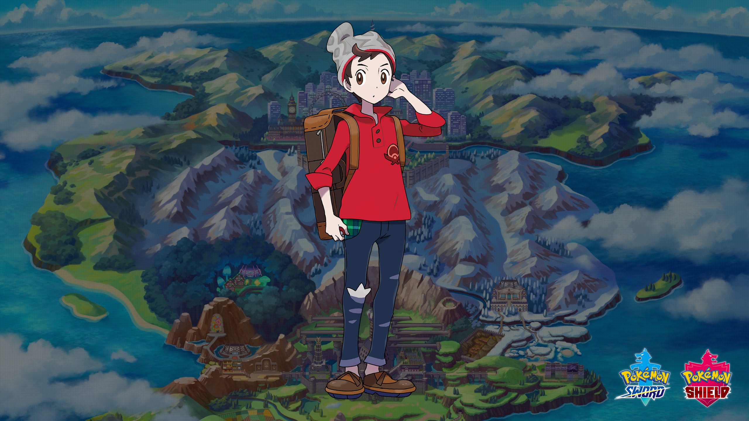 Pokemon Sword And Shield Trainer Male Wallpapers Cat With