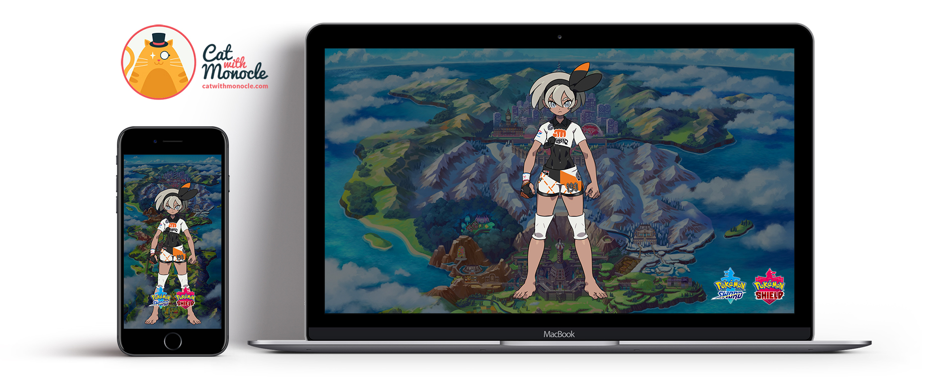 Pokemon Sword And Shield Bea Wallpapers Cat With Monocle