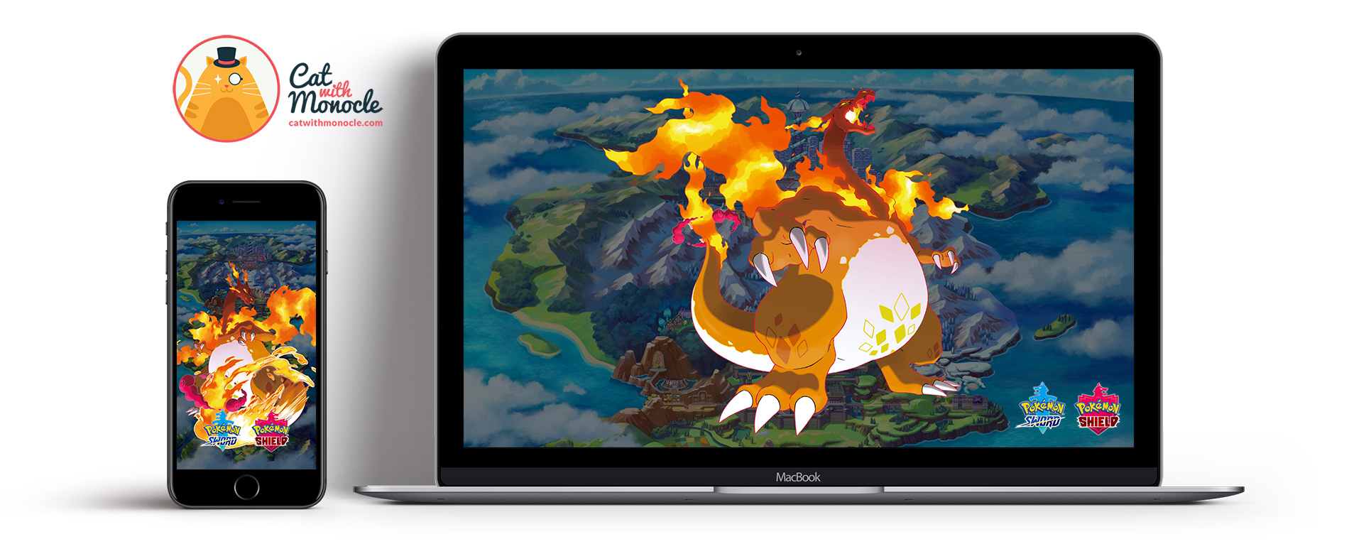 Pokemon Sword and Shield Gigantamax Charizard Wallpaper