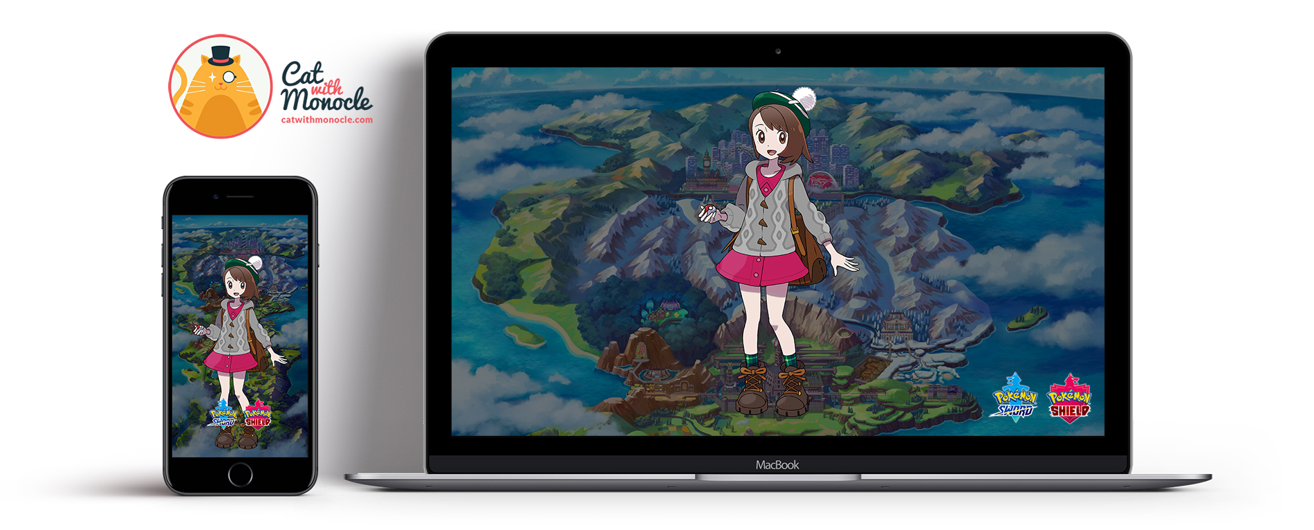 Pokemon Sword and Shield Trainer Female Wallpaper