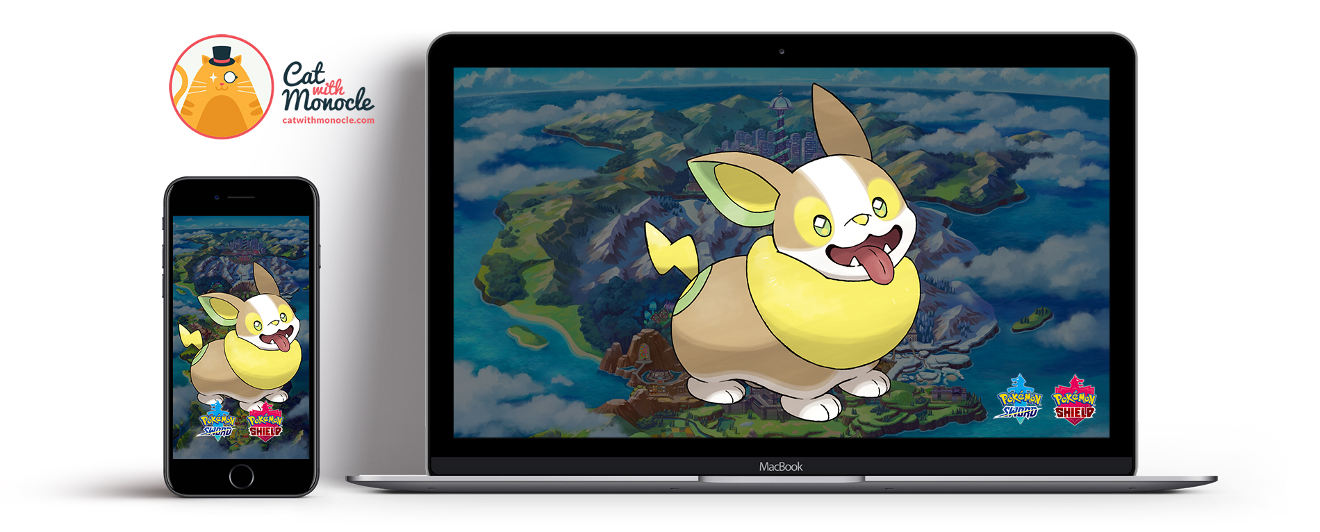 Pokemon Sword And Shield Yamper Wallpapers Cat With Monocle