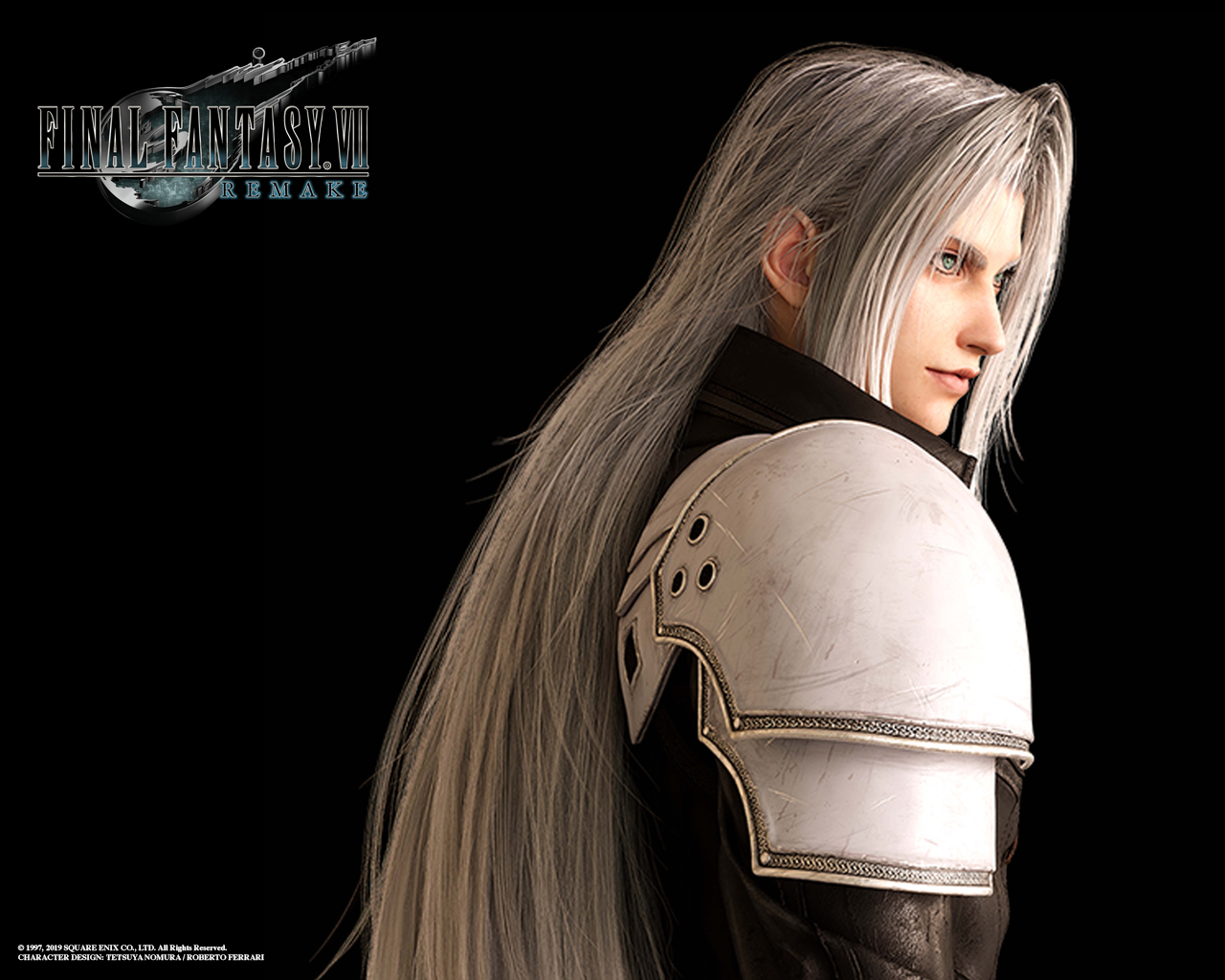 Final Fantasy Vii Remake Sephiroth Wallpaper Cat With Monocle