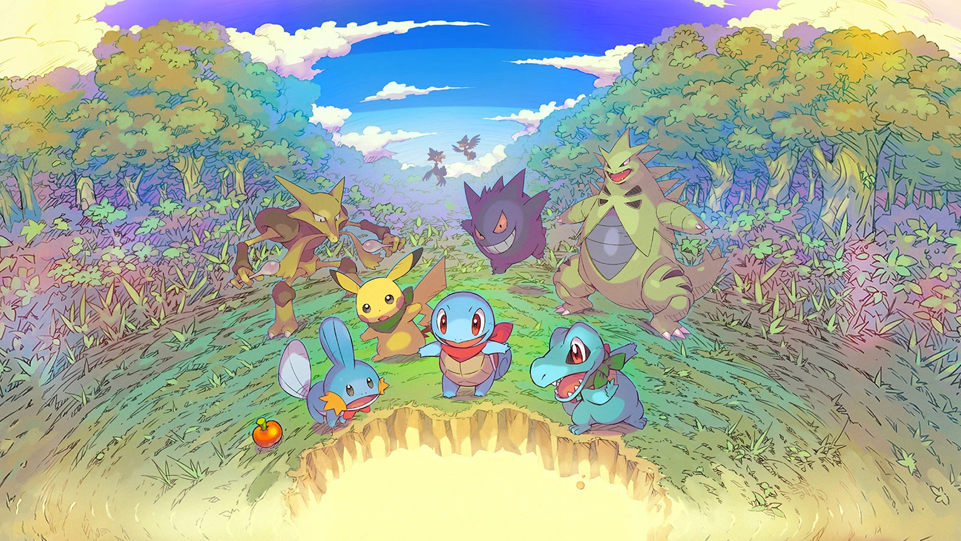 Pokémon Mystery Dungeon: Rescue Team DX—Announcement Trailer.