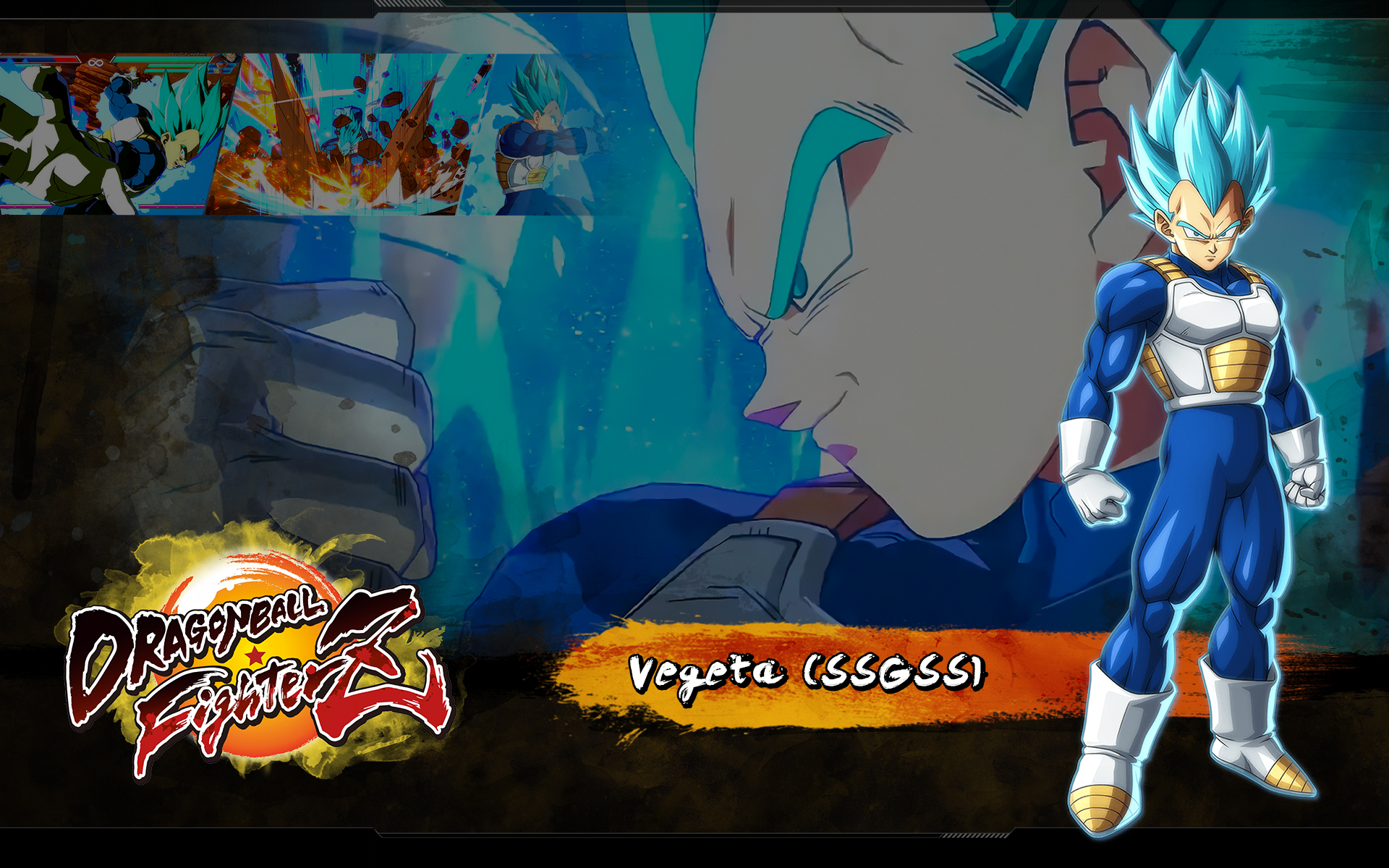 Dragon Ball FighterZ Vegeta (SSGSS) Wallpapers - Cat with ...
