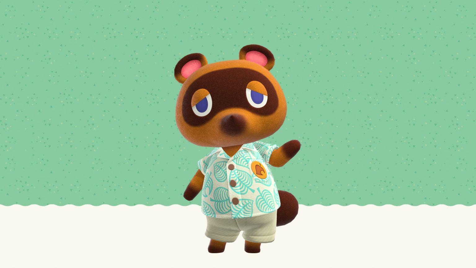 Animal Crossing New Horizons Wallpapers | Cat with Monocle