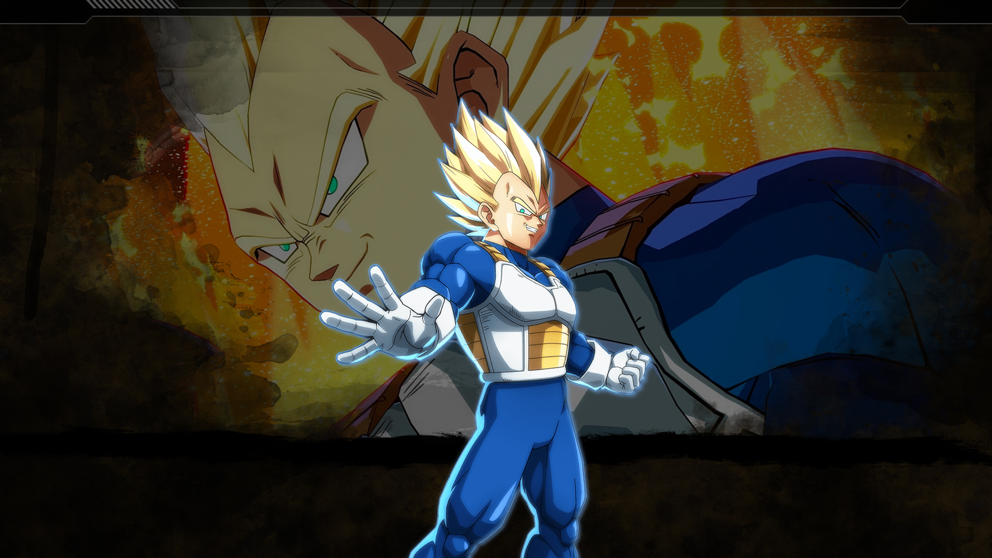Dragon Ball FighterZ Vegeta (SS) Wallpapers Cat with Monocle